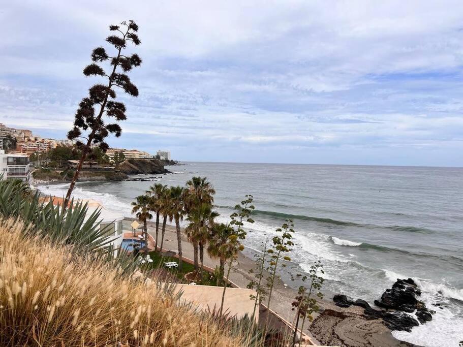 Benalmadena Costa Malaga Apartamento Muy Acogedor Con Vistas Al Mar Terraza Gigante Para Verano E Invierno Parking Экстерьер фото